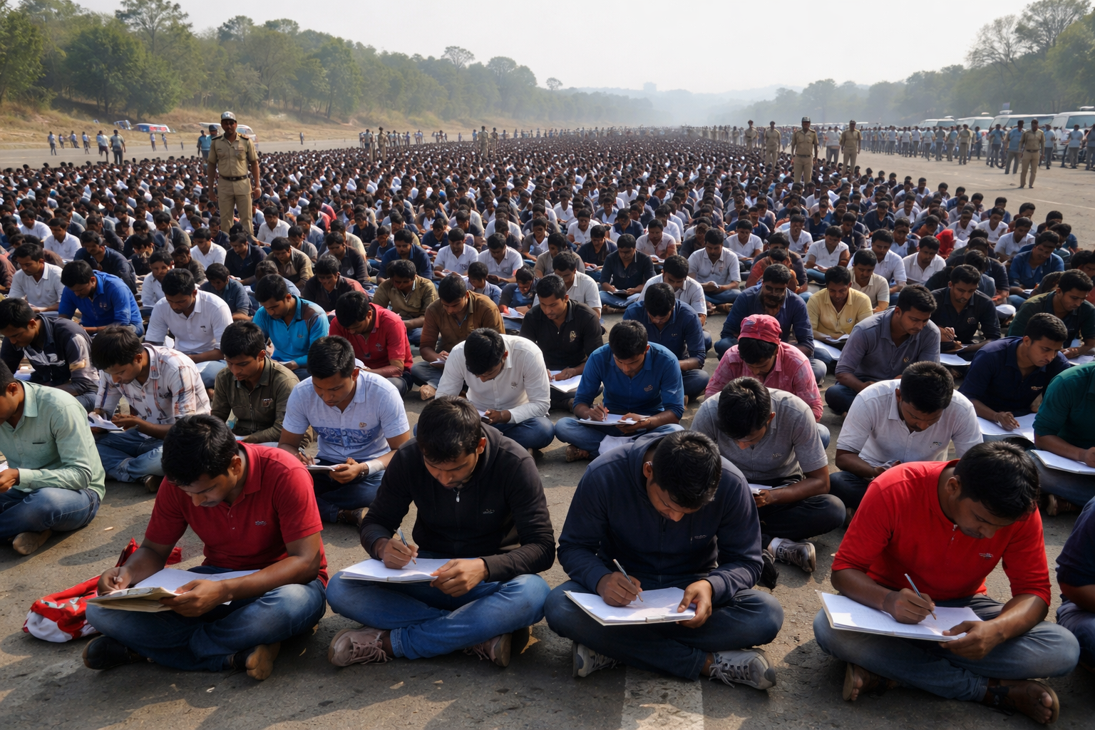 Odisha Home Guard Exam 8000 Aspirants 187 Posts